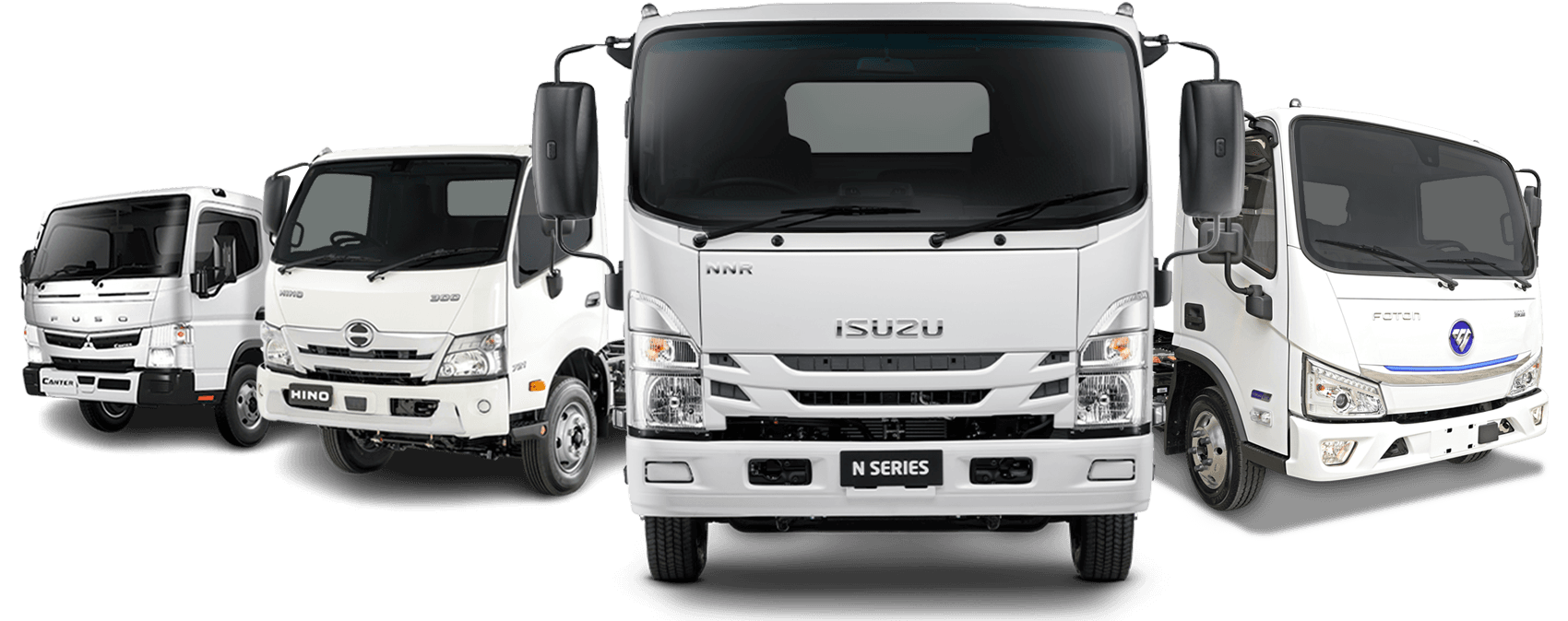Introducing ANCAP Gradings. A van, light truck and a large ute.