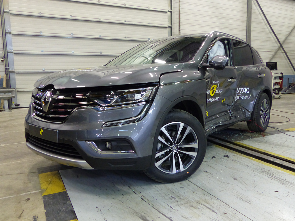 Renault Koleos (Jun 2018 – onwards) side impact test at 50km/h