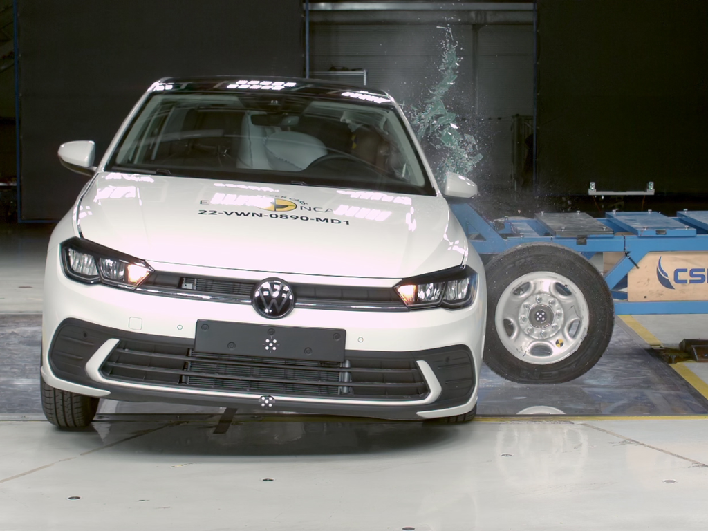 Volkswagen Polo (May 2022 – onwards) - side impact test at 60km/h
