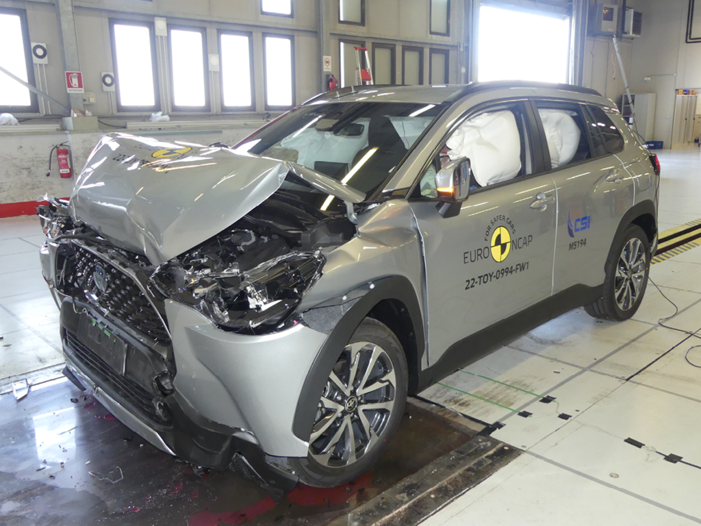 Toyota Corolla Cross (Oct 2022 – onwards) - full width frontal test at 50km/h