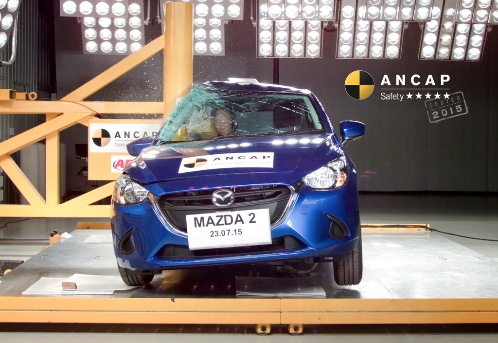 Mazda2 (2015 - onwards) pole test