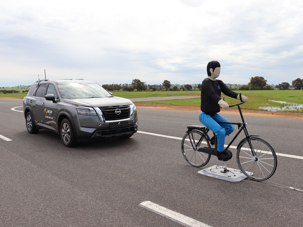 Nissan Pathfinder (Dec 2022 – onwards) - AEB Cyclist testing