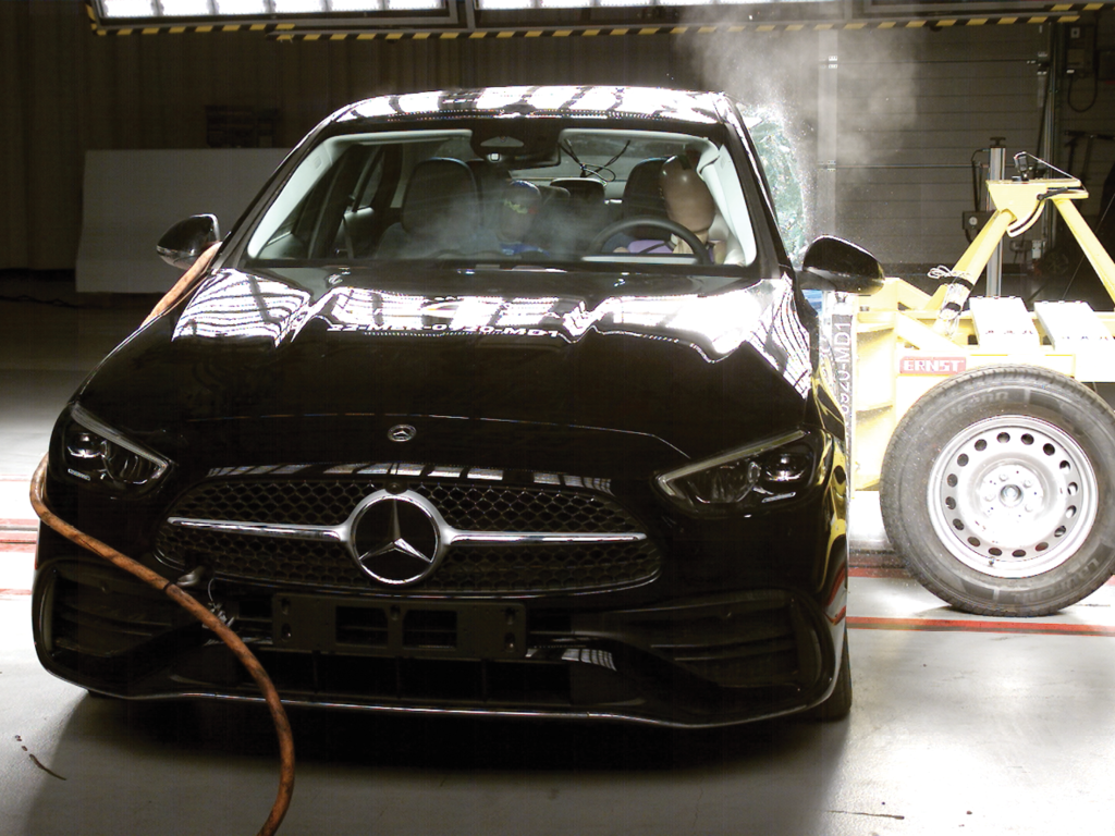 Mercedes-Benz C-Class (Feb 2022 – onwards) - side impact test at 60km/h