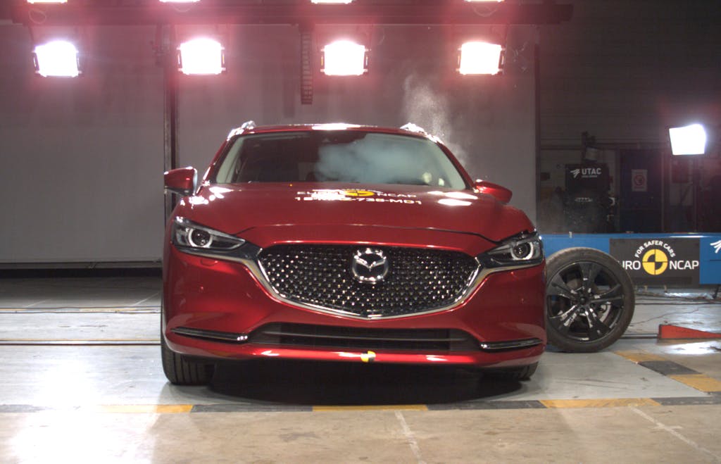 Mazda 6 (Jun 2018 – onwards) side impact test at 50km/h