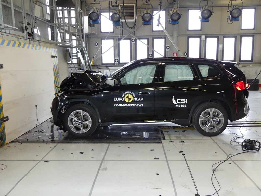 BMW X1 (Jul 2022 – onwards) - full width frontal test at 50km/h
