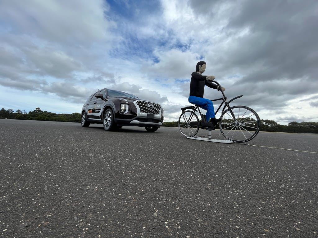 Hyundai Palisade (Nov 2020 - onwards) AEB Cyclist test