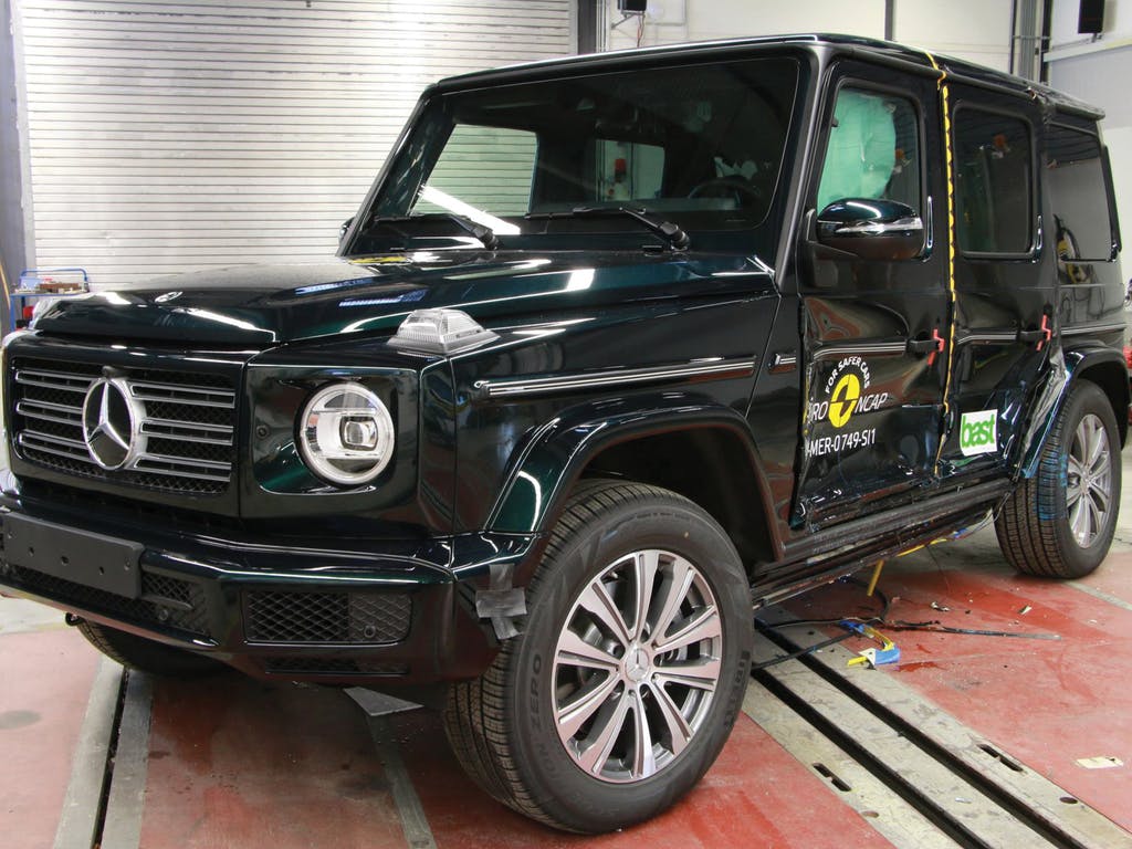 Mercedes-Benz G-Class (Aug 2018 – onwards) side impact test at 50km/h