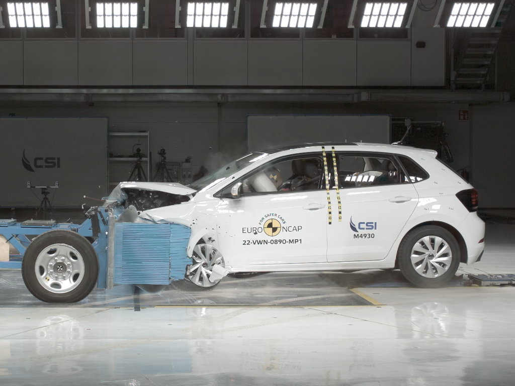 Volkswagen Polo (May 2022 – onwards) -  frontal offset MPDB test at 50km/h