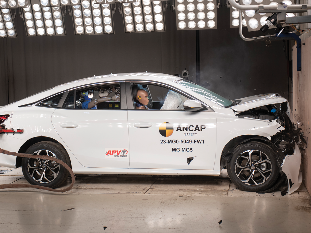 MG 5 (Aug 2023 – onwards) - full width frontal test at 50km/h