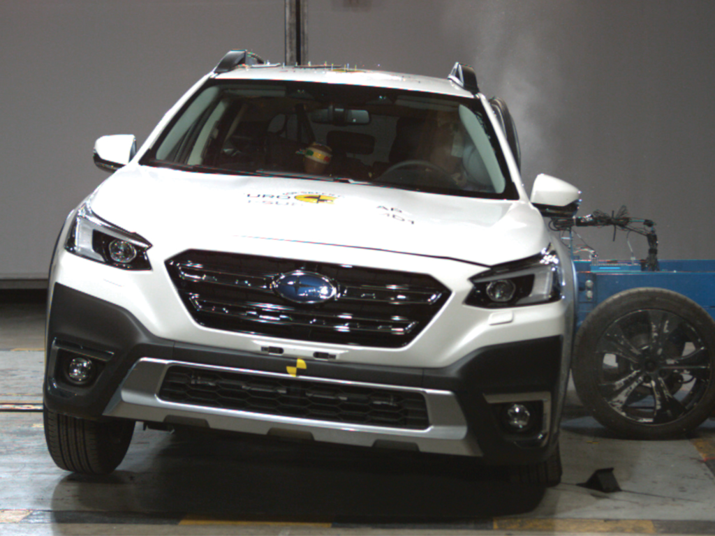 Subaru Outback (Mar 2021 – onwards) side impact test at 60km/h